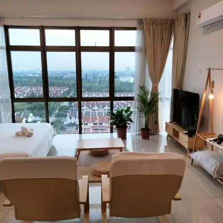 02 Palazio Apartment Japanese Style Studio Mount Austin Wifi & Netflix Johor Bahru Exterior photo